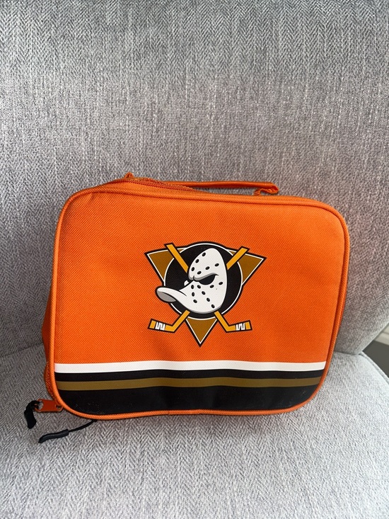 NHL Other - Anaheim Ducks NHL Hockey Lunch Bag with Mask Logo